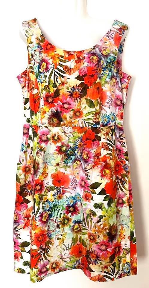 Cassis exclusive jurk maat 40/42, Kleding | Dames, Jurken, Zo goed als nieuw, Maat 42/44 (L), Overige kleuren, Boven de knie, Ophalen of Verzenden