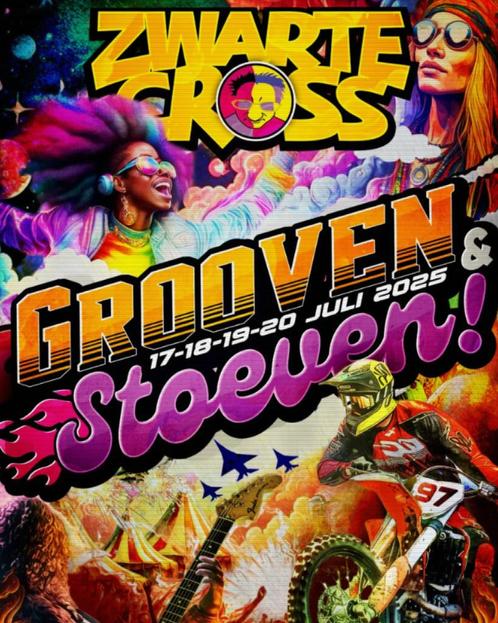 3x Zwarte Cross vrijdag tickets 2025, Tickets en Kaartjes, Evenementen en Festivals, Drie personen of meer
