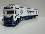 WSI SCANIA  R HIGHLINE I CR 20H 6X2  = REEFER TRAILER NATHAN, Hobby en Vrije tijd, Modelauto's | 1:50, Ophalen of Verzenden, Nieuw