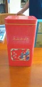 Blikje met Chinese thee, Verzamelen, Blikken, Ophalen of Verzenden, Gebruikt, Thee