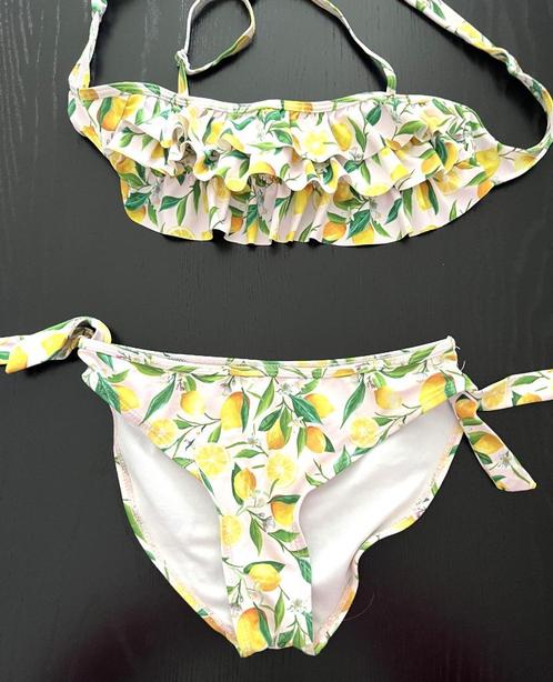 BOUTIQUE - bikini met citroenen - 152, Kinderen en Baby's, Kinderkleding | Maat 152, Zo goed als nieuw, Meisje, Sport- of Zwemkleding