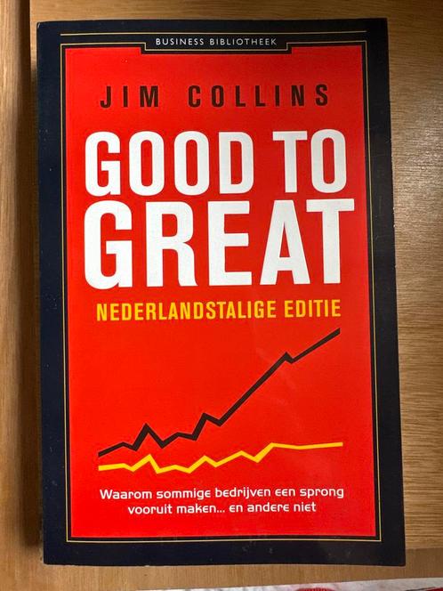 Good to Great - Jim Collins (Nederlandstalig), Boeken, Economie, Management en Marketing, Gelezen, Management, Ophalen of Verzenden