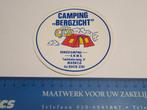 Sticker Camping "Bergzicht" - Markelo, Verzenden, Zo goed als nieuw, Overige typen