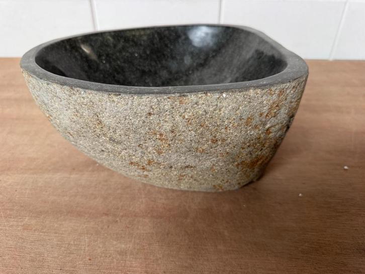 Waskom / toiletfontein uit massief natuursteen - NIEUW [4], Doe-het-zelf en Verbouw, Sanitair, Nieuw, Wastafel, Ophalen of Verzenden