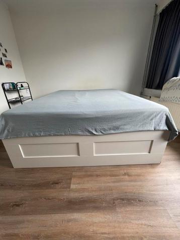IKEA Brimnes Bedframe 160x200 met Opbergruimte - afbeelding 2