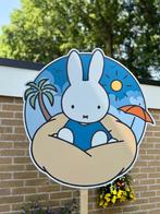 Blauw Nijntje geboortebord voor in de tuin te huur, Ophalen, Nieuw, Geboortebord