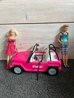 Barbie met Ken & Roze Auto, Ophalen of Verzenden, Gebruikt, Barbie