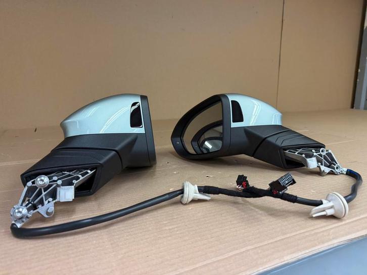 GOLF 8 FACELIFT INKLAPBAAR SPIEGEL SET L&R SIDE ASSIST LM7P✅, Auto-onderdelen, Spiegels, Volkswagen, Nieuw, Ophalen of Verzenden