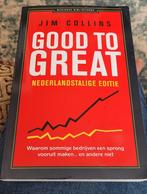 Good to great Nederlandstalige editie, Ophalen of Verzenden, Zo goed als nieuw