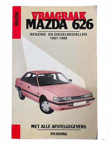 Vraagbaak Mazda 626 1987-1989 Benzine Diesel - NL Handboek beschikbaar voor biedingen