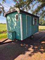 Houten Pipowagen Bouwkeet Schaftkeet Schaftwagen Tiny House, Doe-het-zelf en Verbouw, Bouwketen en Schaftketen, Ophalen of Verzenden