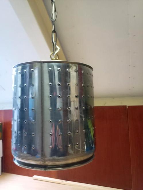 Art Deco Bauhaus jaren 50 hanglamp., Huis en Inrichting, Lampen | Hanglampen, Zo goed als nieuw, Minder dan 50 cm, Metaal, Ophalen of Verzenden