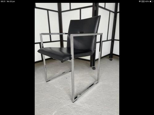 4 Arco Frame XL eetkamerstoelen, Huis en Inrichting, Stoelen, Nieuw, Zwart, Ophalen of Verzenden