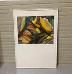 Vintage origineel aquarel schilderij, ingelijst, Ophalen