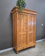 Grenen biedermeier meidenkast kledingkast bezorgen mogelijk, Ophalen of Verzenden