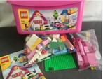 Lego roze stenen(doos) - 5560 + 30635 + 10656 + extra's, Ophalen of Verzenden, Zo goed als nieuw, Complete set, Lego