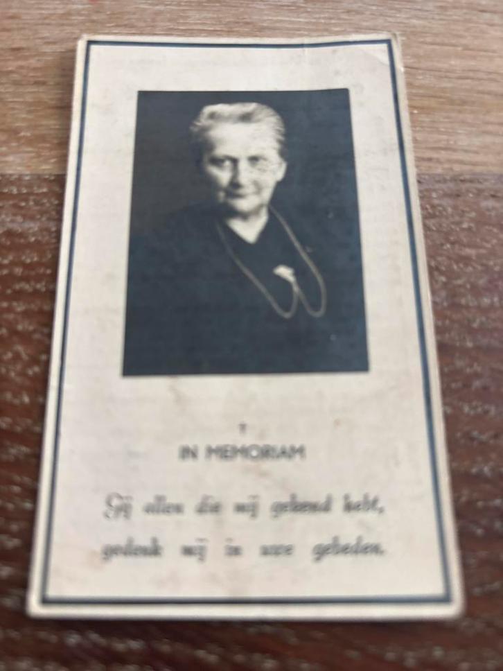 Hal Christina van 1880 Altendorf  1954 Gaanderen x Senten, Verzamelen, Bidprentjes en Rouwkaarten, Bidprentje, Ophalen of Verzenden