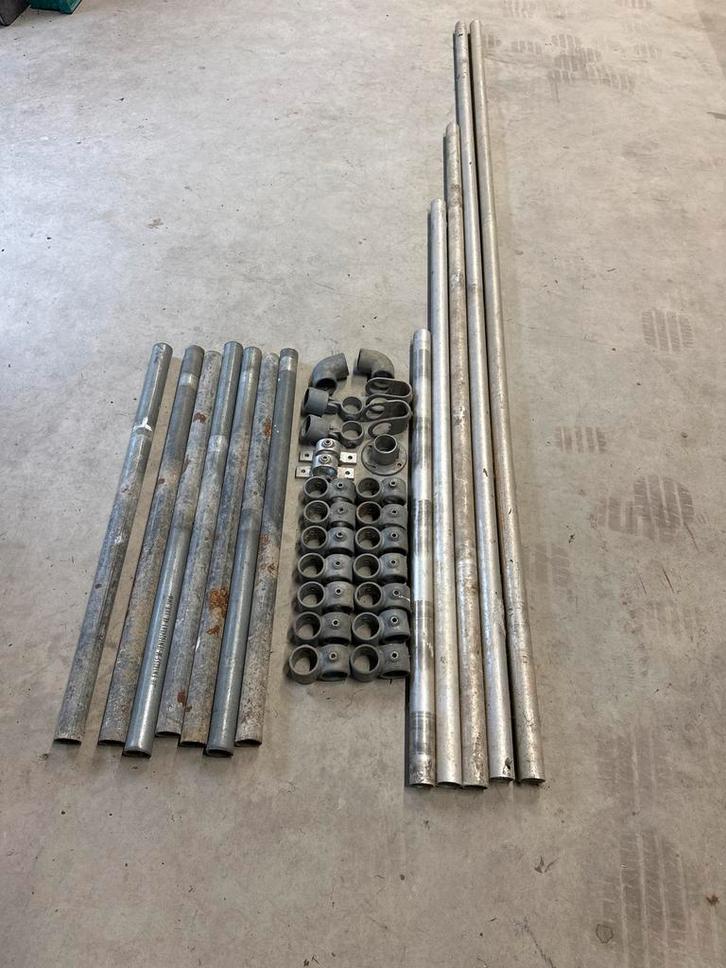 Steigerbuizen en Koppelstukken, Doe-het-zelf en Verbouw, Metalen, Ophalen of Verzenden