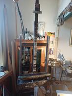 Houten schildersezel, Ophalen, Gebruikt, Ezel