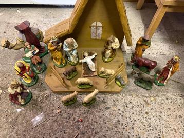 kerststal compleet beschikbaar voor biedingen
