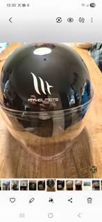 Z.g.a.n. zwarte helm maat S, Fietsen en Brommers, Brommerhelmen, Ophalen