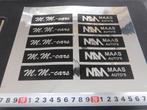 sticker Tuning set MAAS auto's  *, Ophalen, Zo goed als nieuw, Bedrijf of Vereniging