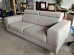 Tweezits bank beige, Huis en Inrichting, Banken | Bankstellen, Ophalen, Gebruikt, 150 tot 200 cm, Tweepersoons