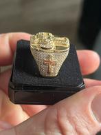 14 karaat gouden ring, Ophalen of Verzenden, Zo goed als nieuw, Goud, Dame
