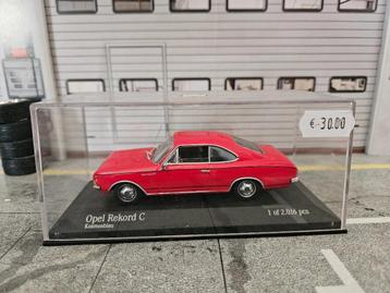 Minichamps Opel Rekord C 1966 1/43 in box beschikbaar voor biedingen