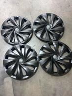 Set van 4 zwarte VW wieldoppen 15 inch, Auto diversen, Wieldoppen, Ophalen of Verzenden, Gebruikt