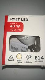 Ryet led lamp, Huis en Inrichting, Lampen | Losse lampen, 30 tot 60 watt, Led-lamp, E14 (klein), Nieuw
