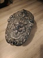 Antieke Gietijzeren Kolenkit/kolenbak., Ophalen