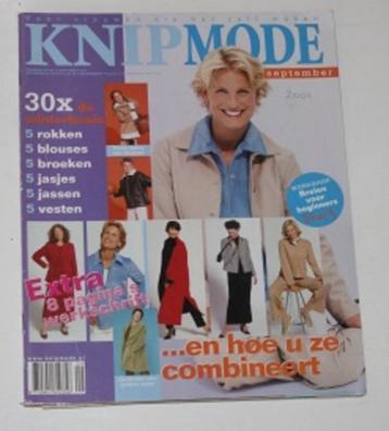  	 Knipmode sept 2001 130910 beschikbaar voor biedingen
