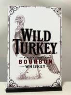 Wild Turkey Bourbon Whiskey reclamebord, Nieuw, Reclamebord, Ophalen of Verzenden