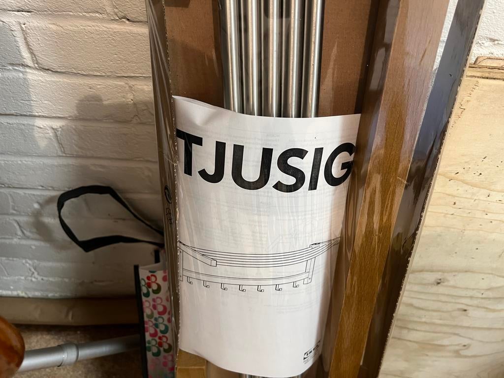 Ikea Tjusig wandkapstok nieuw in doos, Wandkapstok, Nieuw, Ophalen of Verzenden, Minder dan 100 cm