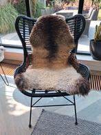 Mooie stoel zwart, binnen of buiten( veranda), Huis en Inrichting, Stoelen, Ophalen, Zo goed als nieuw, Zwart, Eén