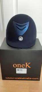 OneK Cap Defender Elegance Chamude - blauw, Dieren en Toebehoren, Paardrijkleding, Dressuur, Dames, Nieuw, Ophalen of Verzenden