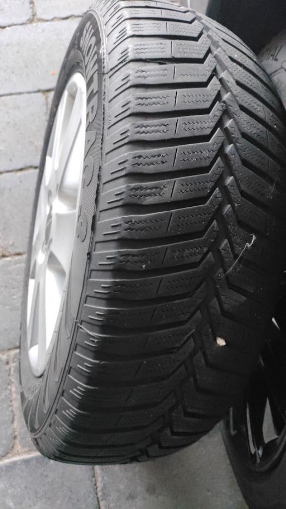Borbet velgen met winterbanden, Auto-onderdelen, Banden en Velgen, Banden en Velgen, Winterbanden, 14 inch, 175 mm, Personenwagen