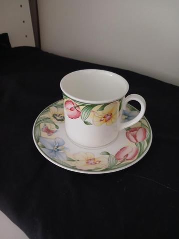 kop en schotels 3 stuks villeroy boch canarie beschikbaar voor biedingen