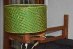 Vintage Houten Schaarlamp  Scandinavisch, Huis en Inrichting, Lampen | Wandlampen, Ophalen, Gebruikt, Metaal, Vintage Scandinavisch