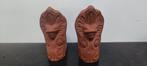 2 terra cotta dakelementen, ongebruikt, Antiek en Kunst, Curiosa en Brocante, Ophalen of Verzenden