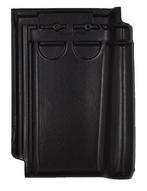 Dakpannen Tuille du Nord 44 + gevelpan + vorst, Doe-het-zelf en Verbouw, Steen of Klei, Zwart, Nieuw, Ophalen of Verzenden