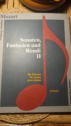 Mozart Sonaten, Fantasien und Rondi II - Klavier, Muziek en Instrumenten, Bladmuziek, Klassiek, Ophalen of Verzenden, Zo goed als nieuw