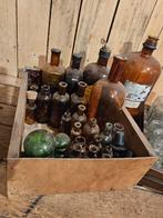 Diverse oude medicijnflessen e.d., Antiek en Kunst, Ophalen of Verzenden