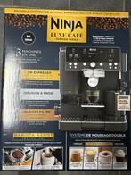 Ninja Luxe Café Premier Espresso Machine - Nieuw!, Afneembaar waterreservoir, Espresso apparaat, Nieuw, Gemalen koffie