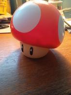 Nintendo Super Mario Mushroom Paddestoel Lamp Met Geluid, Ophalen of Verzenden, Zo goed als nieuw