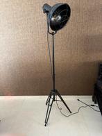 Industriële sfeerverlichting lamp zwart, Huis en Inrichting, Lampen | Vloerlampen, Ophalen, Zo goed als nieuw, Metaal, 150 tot 200 cm