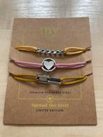 My Jewellery armbandjes limited edition zilverkleurig, Ophalen of Verzenden, Nieuw, Zilver