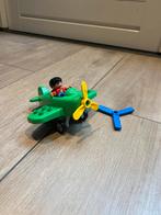 Duplo Vliegtuig met Poppetje, Ophalen of Verzenden, Zo goed als nieuw, Complete set, Duplo