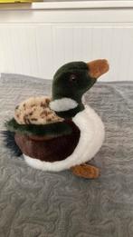 Prachtige knuffel eend - zgan, Kinderen en Baby's, Speelgoed | Knuffels en Pluche, Ophalen of Verzenden, Zo goed als nieuw, Eend